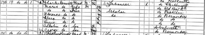 renwick charles daniel (1858) 1891 census_RG12-379 2